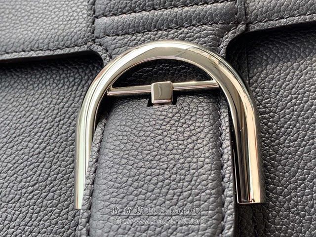 DELVAUX女包 Brillant系列手袋 進口牛皮 德爾沃女手提包 手拎包 Dv0028黑色 Delvaux女單肩包  fcs1360